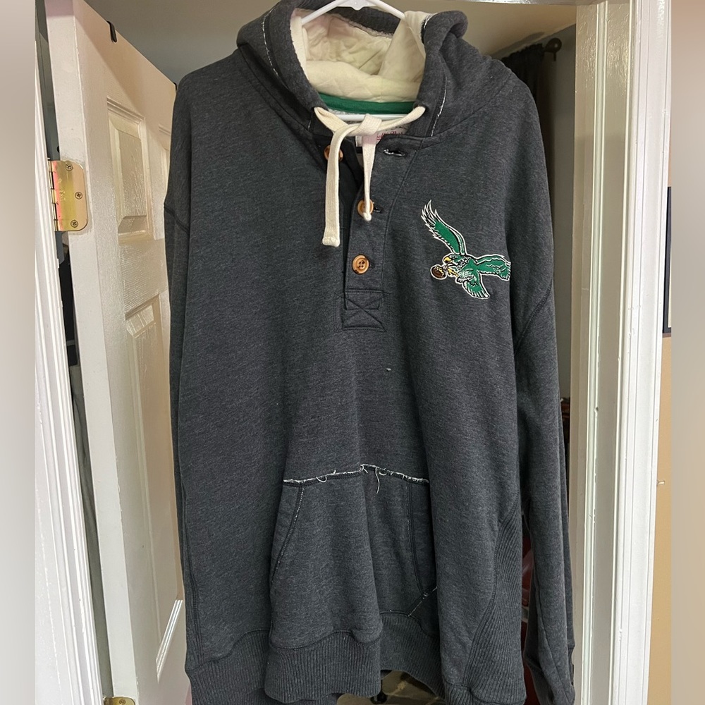 Vintage Mitchell Ness Philadelphia Eagles Hoodie